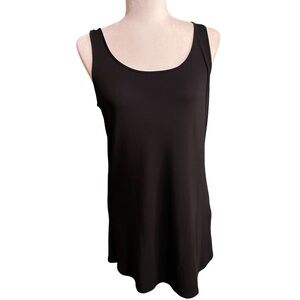 Eileen Fisher 💯% Silk, minimalist, Classic, corp core, preppy, sleeveless shirt